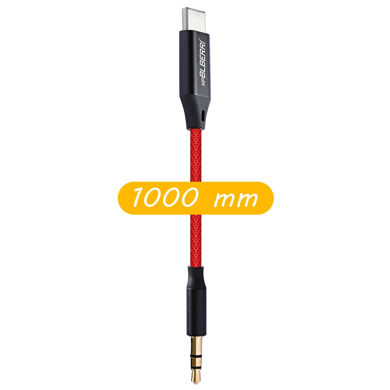 کابل AUX Lightning to 3.5 BLBERRI BLB-180 طول 1متر