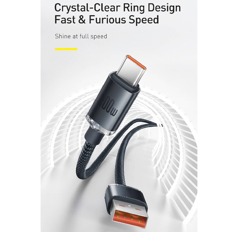کابل تبدیل USB به USB-C باسئوس مدل CAJY000401 طول 1.2 متر