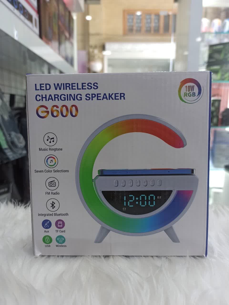 اسپیکر و شارژر بی سیم G600