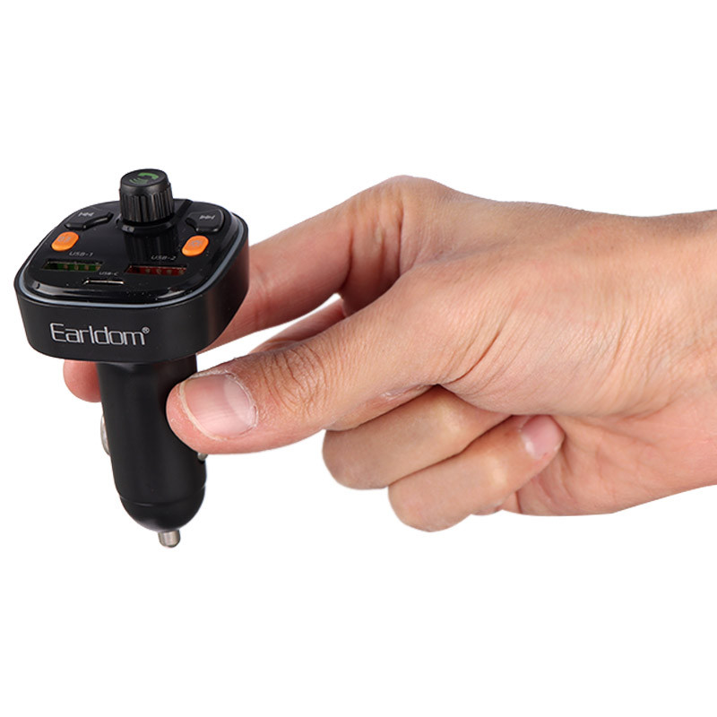 شارژر فندکی + FM Player بلوتوثی Earldom ET-M70