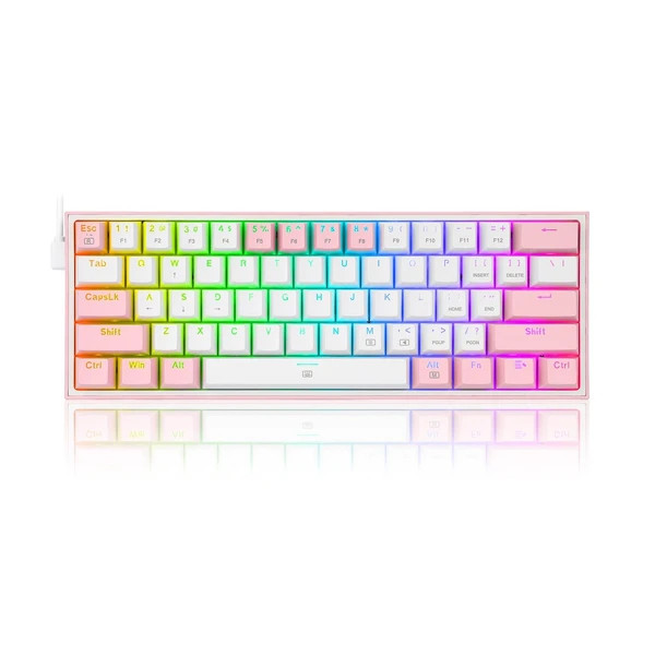 کیبورد Redragon Fizz K617 W/G