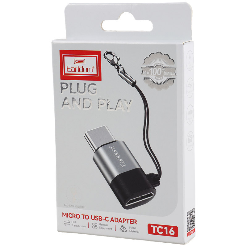تبدیل Earldom ET-TC16 OTG MicroUSB To Type-C
