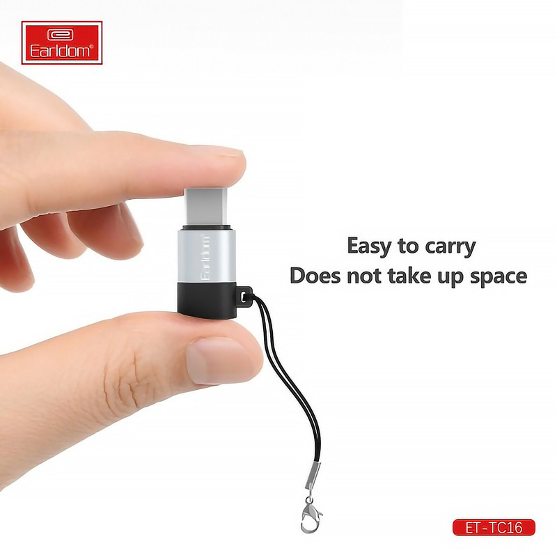 تبدیل Earldom ET-TC16 OTG MicroUSB To Type-C