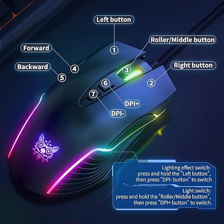 موس گیمینگ اونیکوما CW905