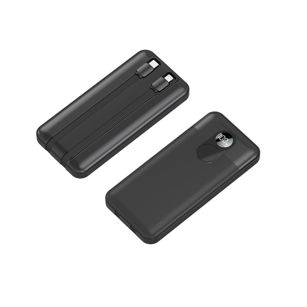 پاور بانک و کابل فست شارژ Porodo PD-PBFCH057 10000mAh