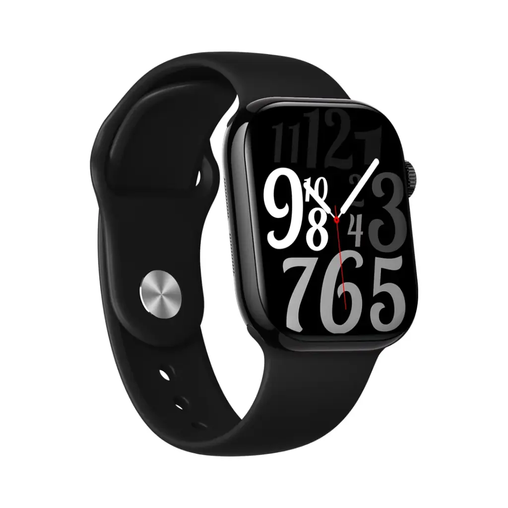 ساعت هوشمند Porodo Jet Black Magnifico Pro