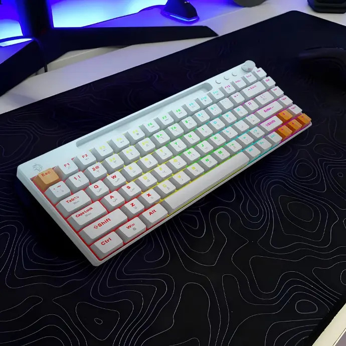 کیبورد گیمینگ مکانیکی 84 کلید Porodo PDX226