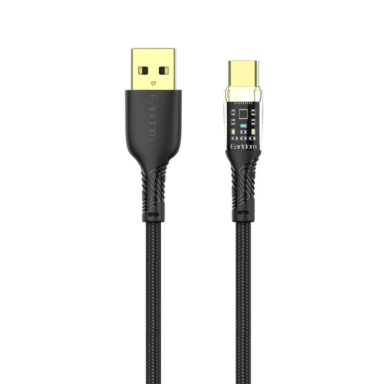 کابل تایپ سی فست شارژ Earldom EC-179C 3A 1m
