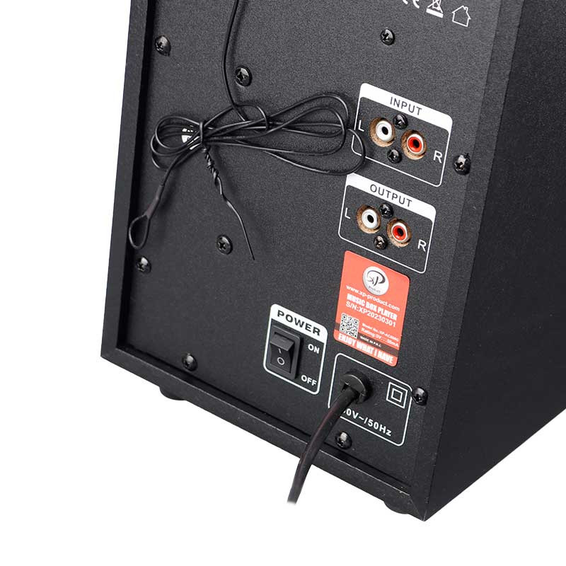 اسپیکر 3 تکه رم و فلش خور XP-Product XP-AC808G + ریموت کنترل