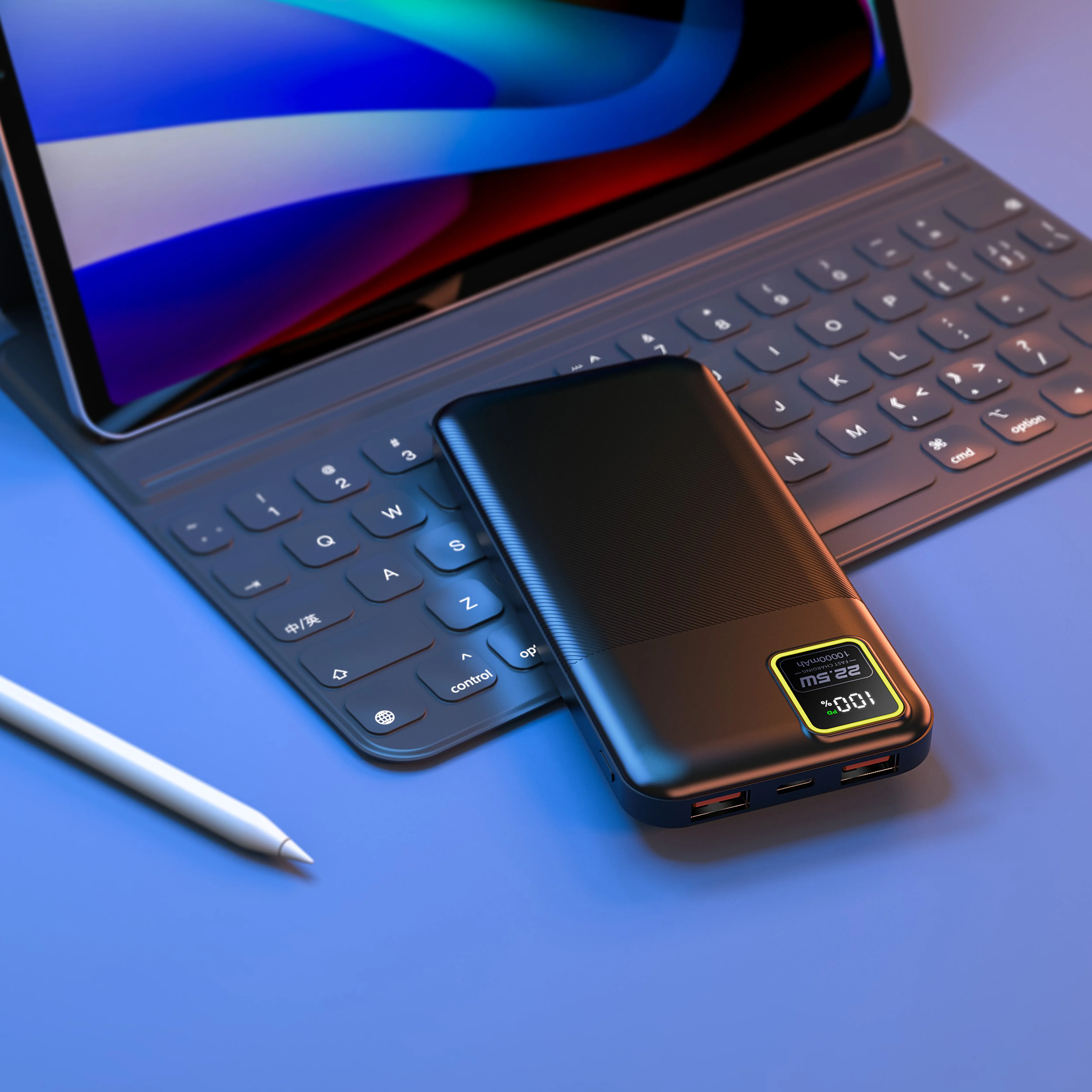 پاور بانک Porodo Blue PB-22WPB10K 10000mAh 22.5W