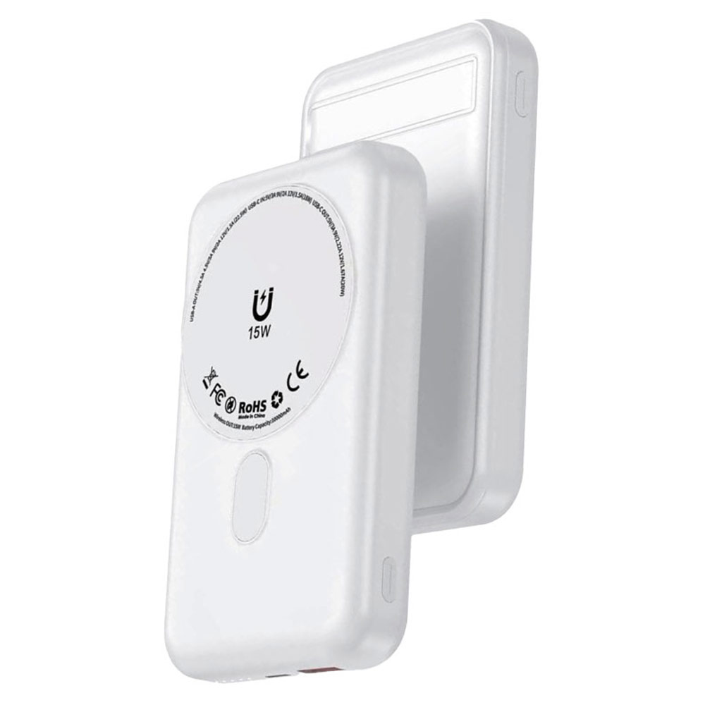 پاور بانک بی سیم فست شارژ گرین لاین Lagos GL-PB60 PD 22.5W ظرفیت 10000 میلی آمپر ساعت