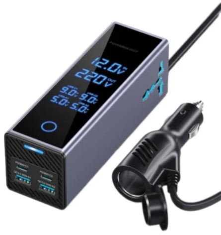 اینورتر خودرو 300 واتی Powerology PWCUQC044