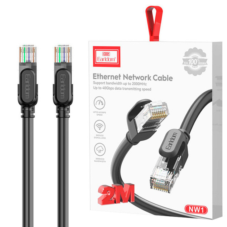 کابل شبکه Earldom ET-NW1 CAT6 2m