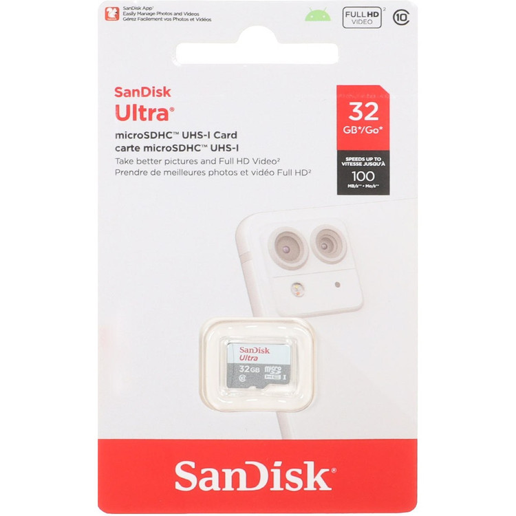 رم میکرو 32 گیگ سن دیسک SanDisk Ultra U1 C10 100MB/s