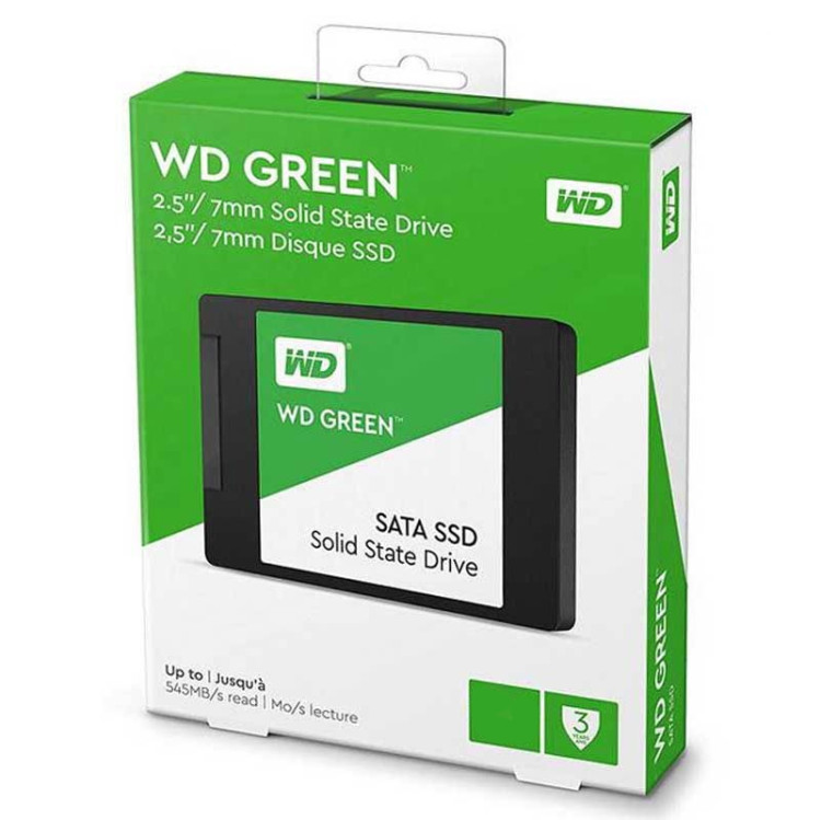 حافظه SSD وسترن دیجیتال Western Digital GREEN WDS240G2G0A 480GB