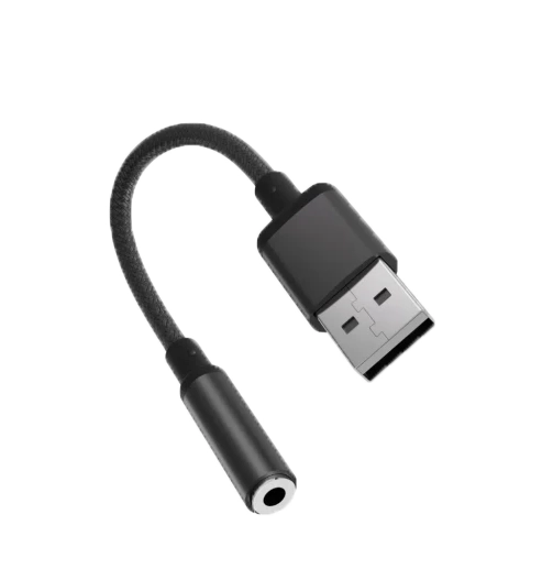تبدیل جک 3.5 به USB-A برند Porodo PDCBL0041