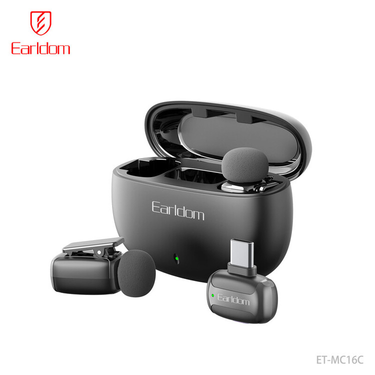 میکروفون یقه ای بی سیم Earldom ET-MC16C Type-C