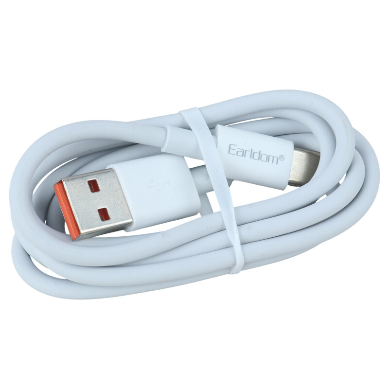 شارژر دیواری 120 وات ارلدام ES-EU48 6A + کابل تایپ سی