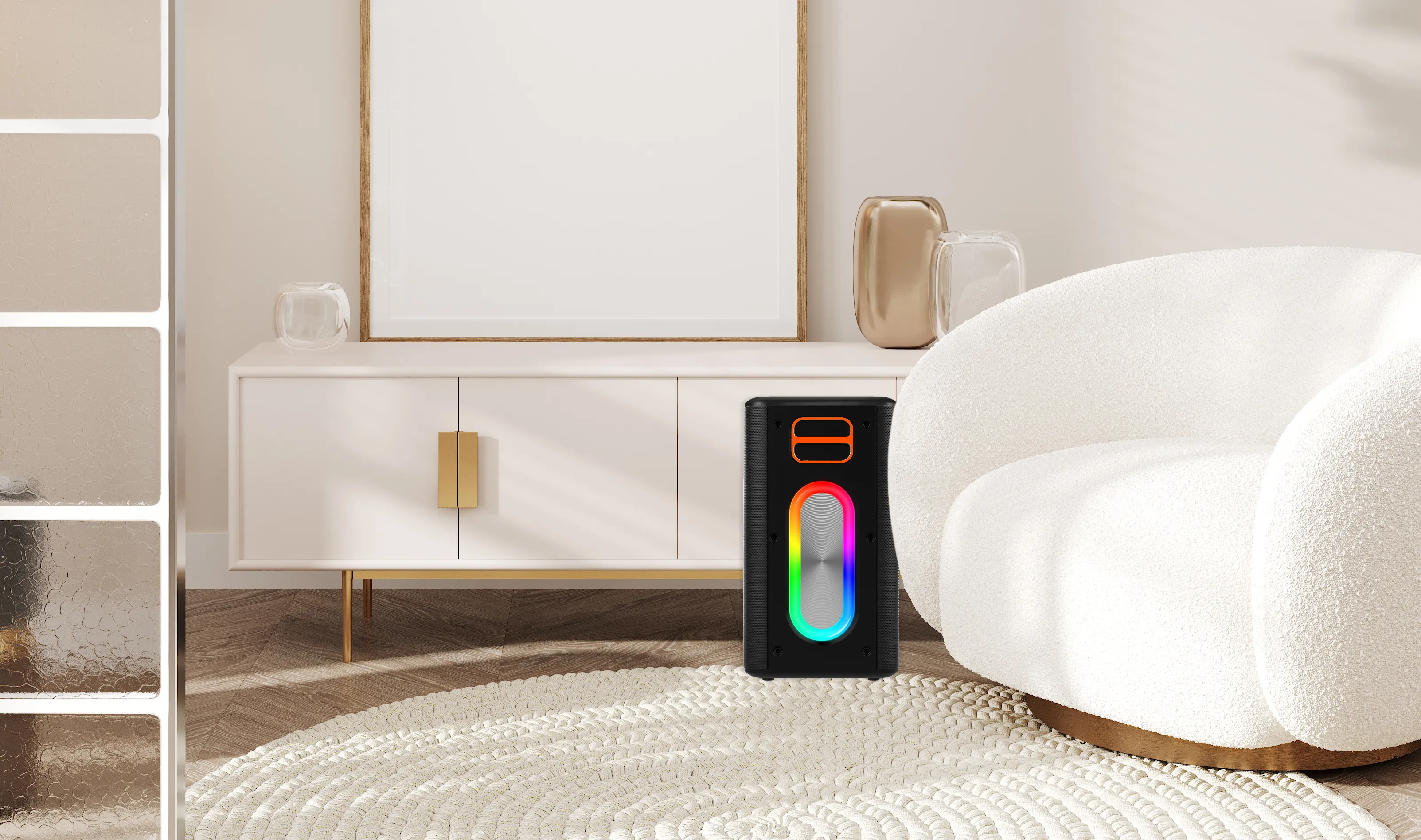 اسپیکر قابل حمل ۲.۲ کاناله Porodo Soundtec QUANTUM