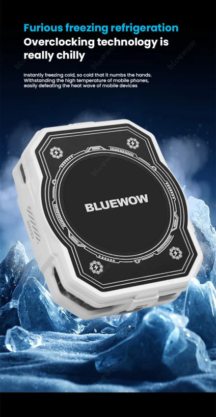 فن خنک کننده گوشی با پاوربانک BlueWow TH10
