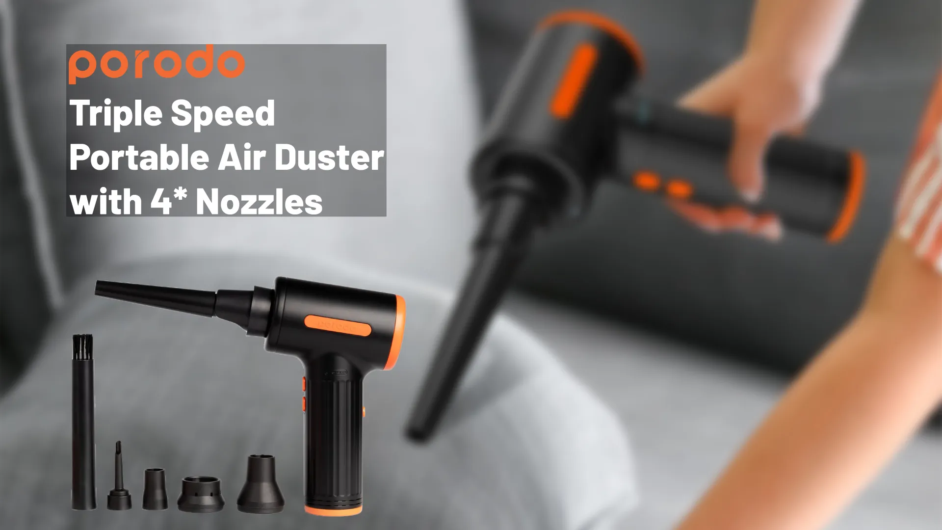 گردگیر و دمنده هوای سه حالته Porodo PD-PARDS