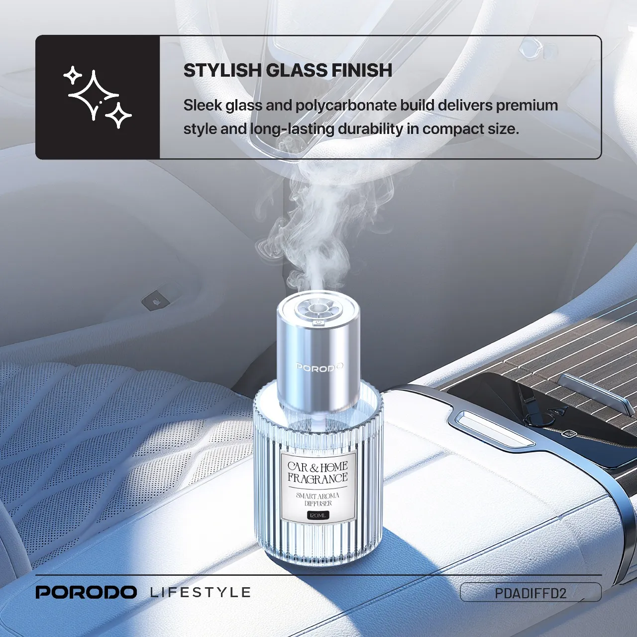 پخش کننده عطر هوشمند Porodo Lifestyle Grasse PDADIFFD2