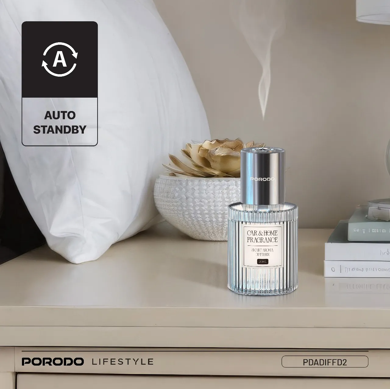 پخش کننده عطر هوشمند Porodo Lifestyle Grasse PDADIFFD2