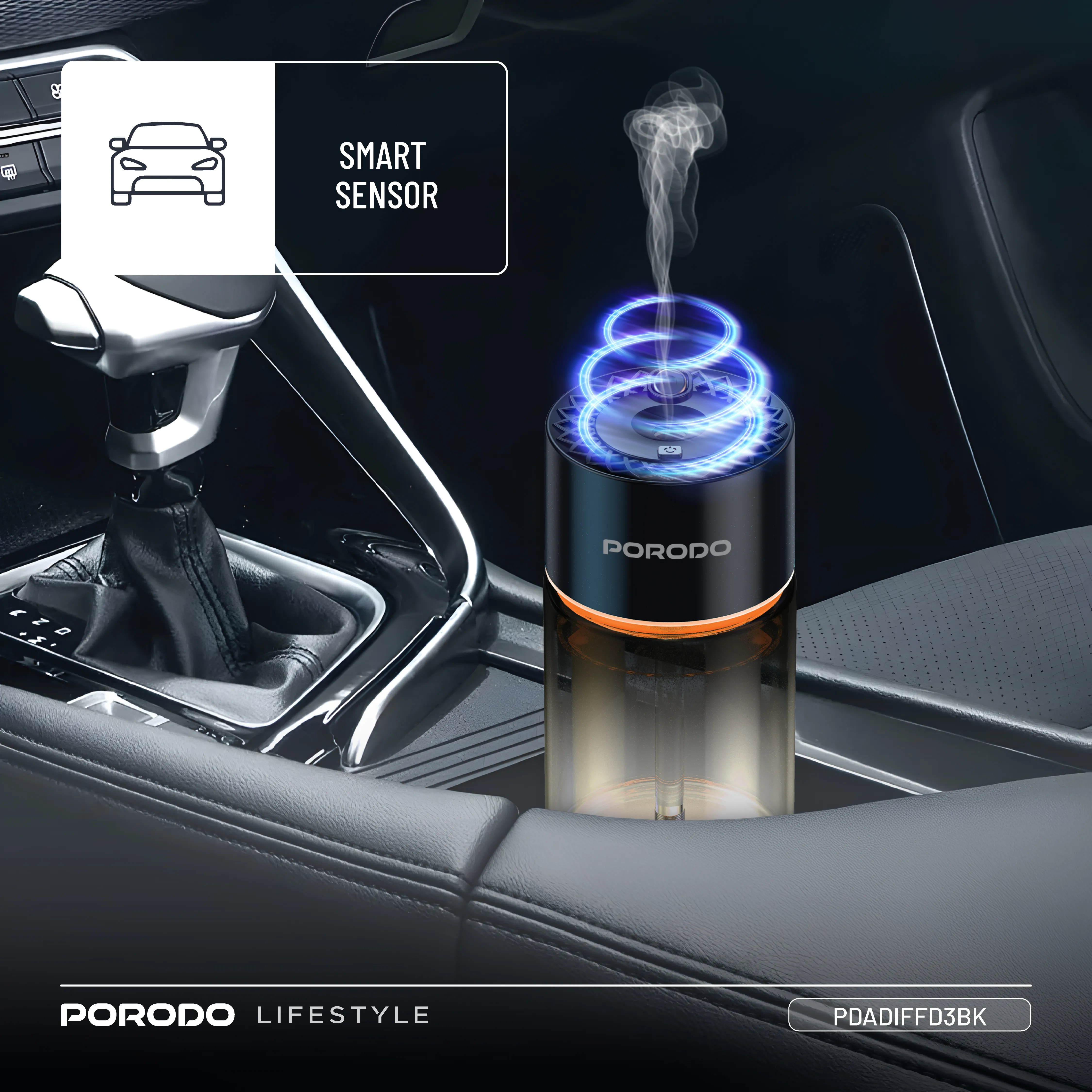 پخش کننده عطر هوشمند Porodo Lifestyle Valencia PDADIFFD3