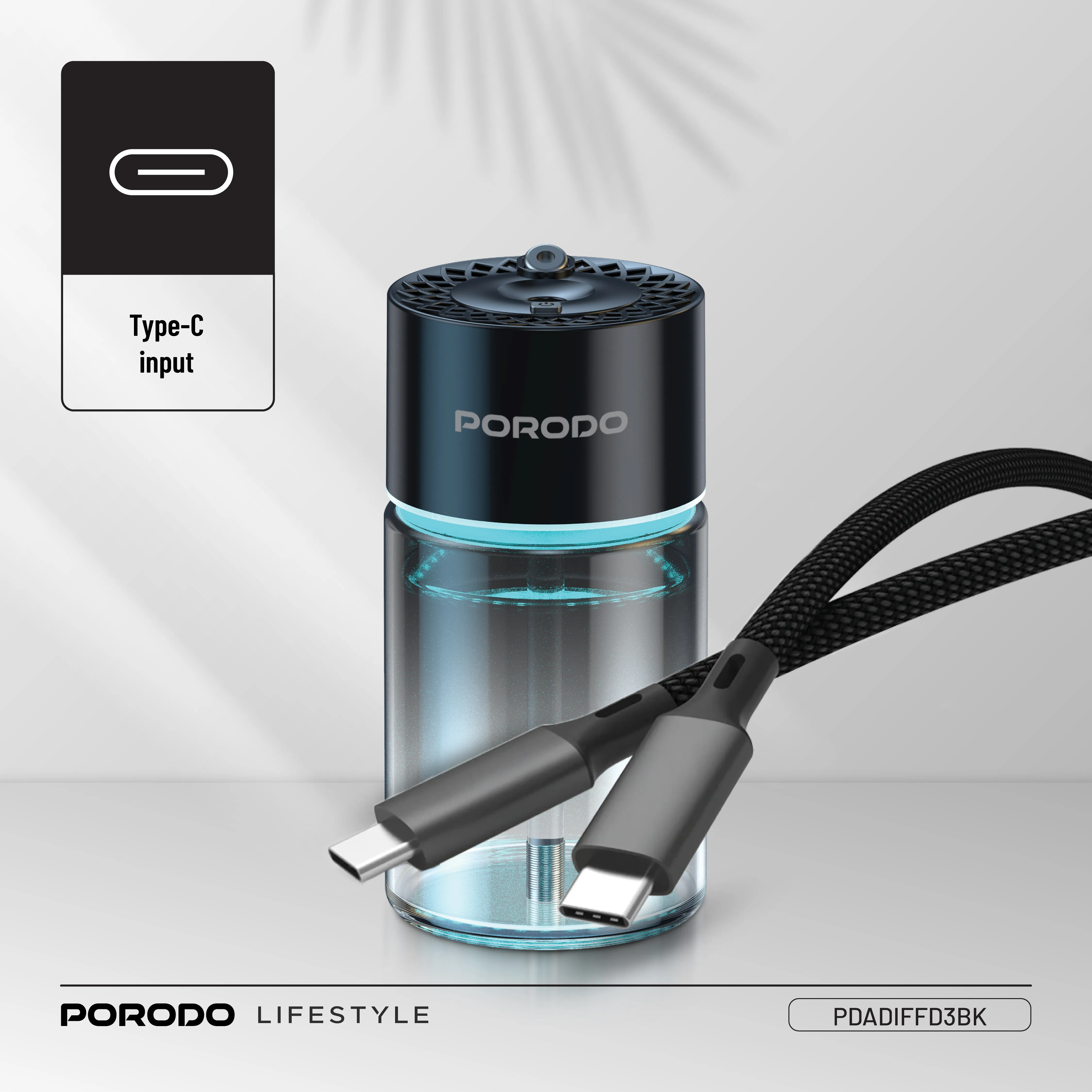 پخش کننده عطر هوشمند Porodo Lifestyle Valencia PDADIFFD3