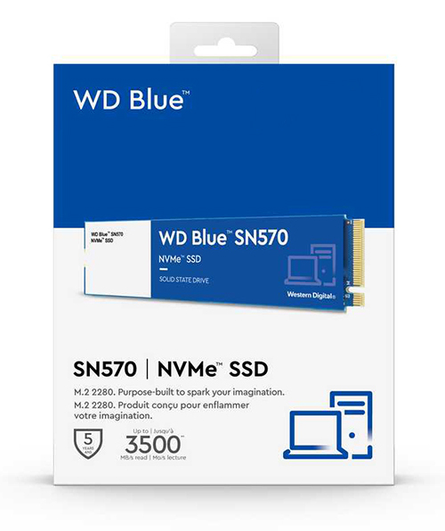 حافظه SSD وسترن دیجیتال Western Digital Blue SN570 250GB M.2