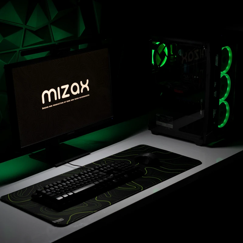 ماوس پد گیمینگ Mizax K101 سایز 30x80