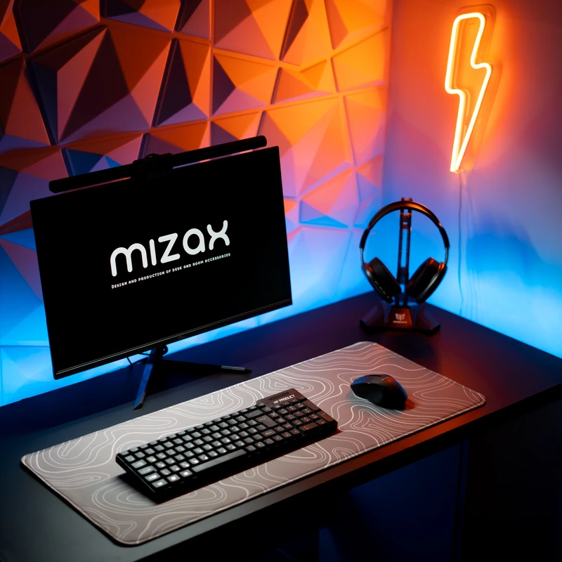 ماوس پد گیمینگ Mizax K101 سایز 30x80