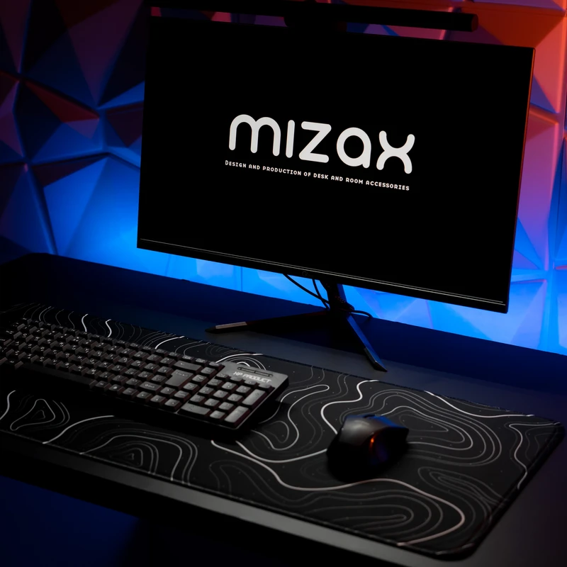 ماوس پد گیمینگ Mizax K101 سایز 30x80