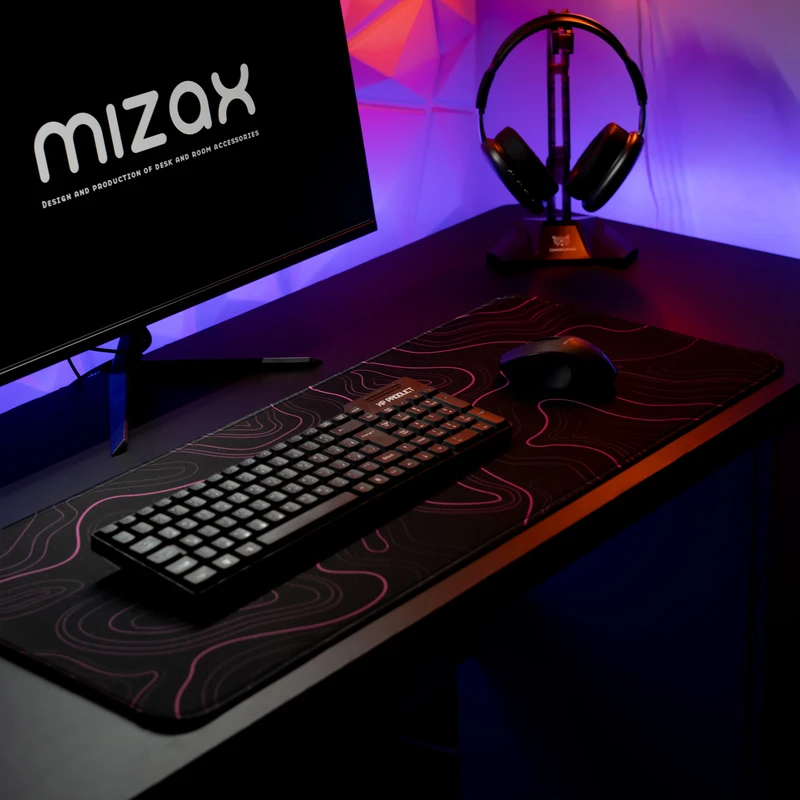 ماوس پد گیمینگ Mizax K101 سایز 30x80