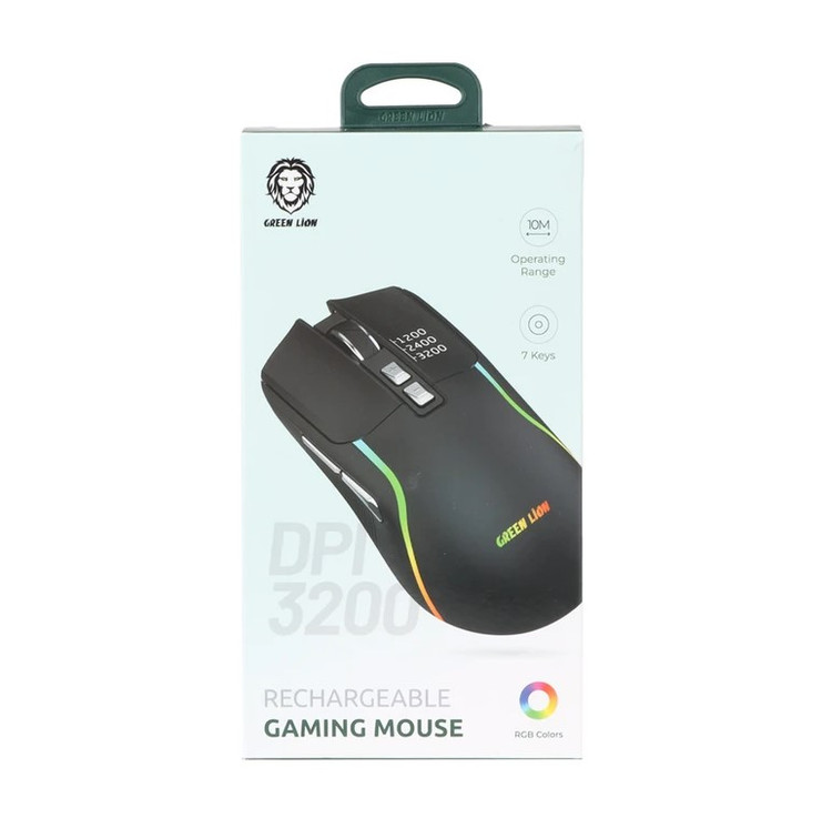 موس بی سیم گیمینگ شارژی GREEN LION GL-RM5