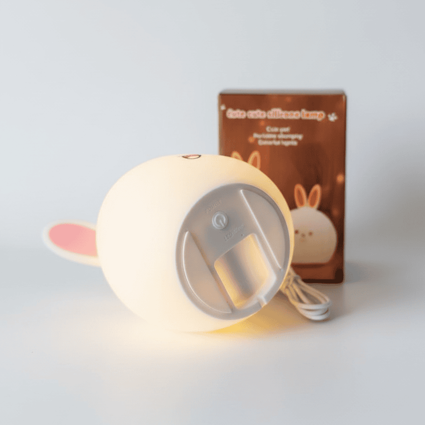 چراغ خواب سیلیکونی طرح خرگوش مدل RA200