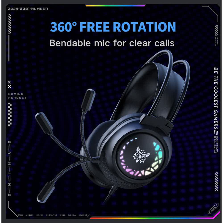 هدست گیمینگ سیم دار Onikuma X92