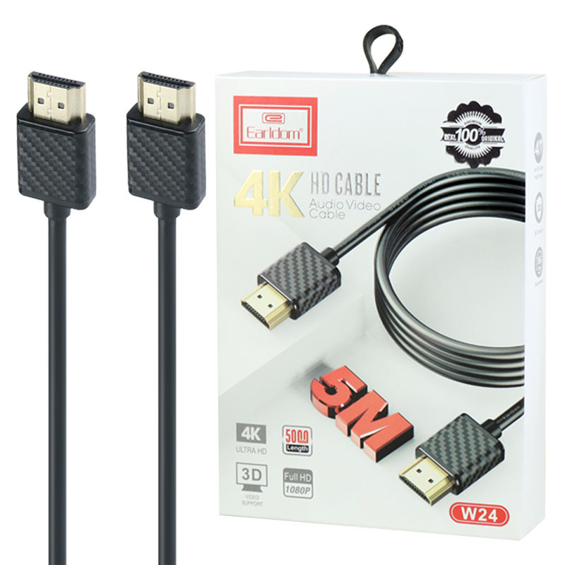 کابل Earldom ET-W24 HDMI v1.4 4K 5m