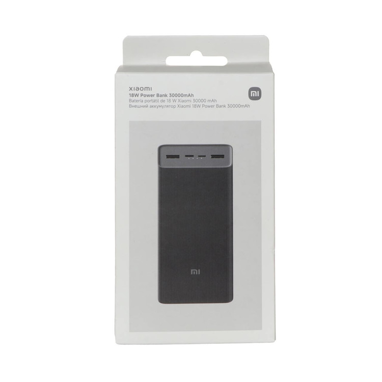 پاوربانک شیائومی مدل PB3018ZM ظرفیت 30000 اصل