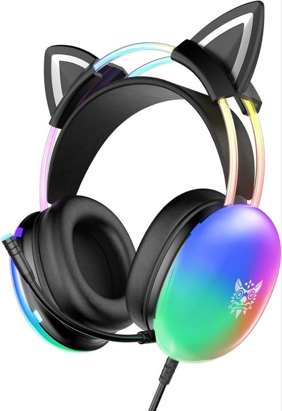 هدست گیمینگ مدل گربه ای Onikuma X25